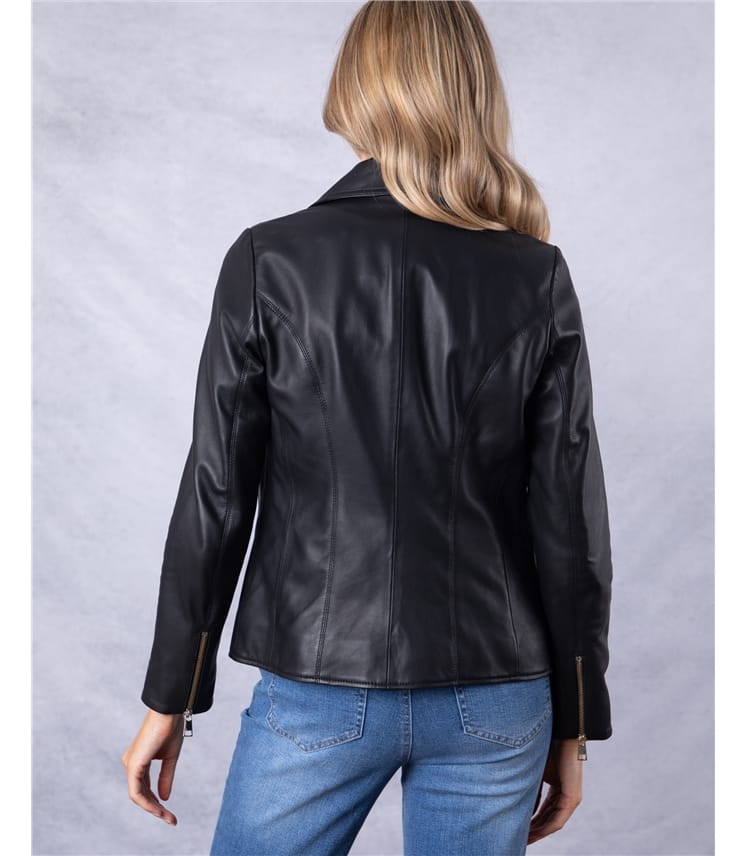 Knotts Leather Biker Jacket