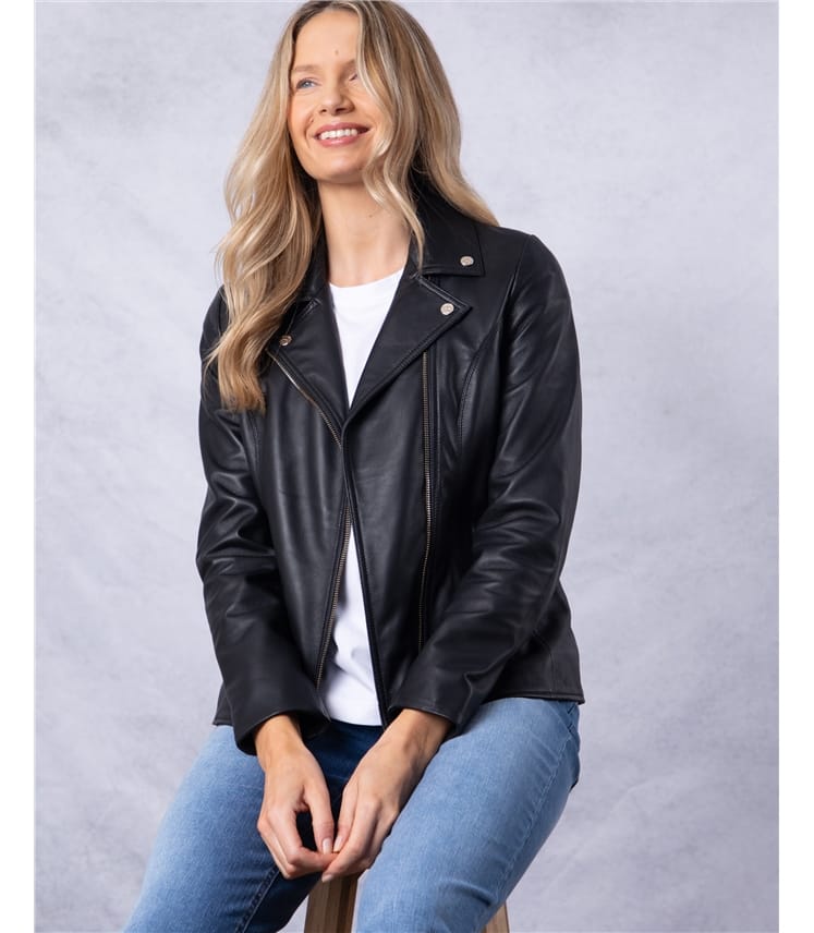 Knotts Leather Biker Jacket