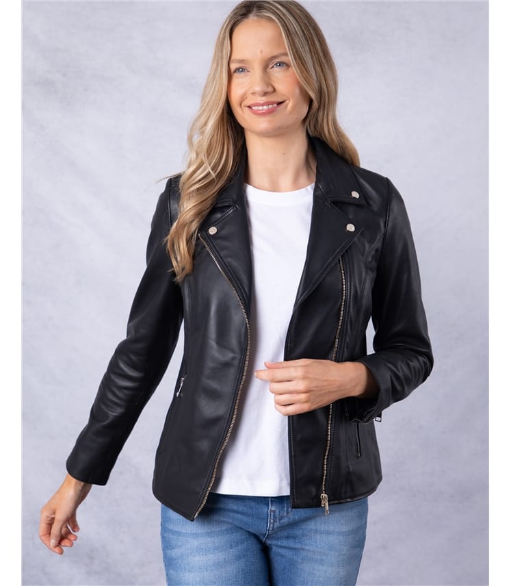 Knotts Leather Biker Jacket