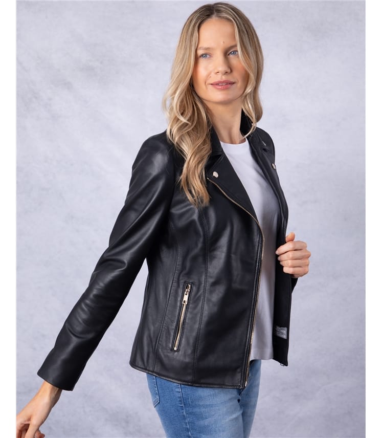 Knotts Leather Biker Jacket