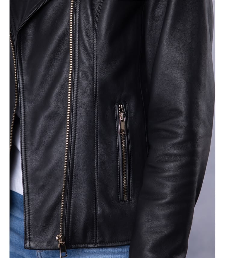 Knotts Leather Biker Jacket