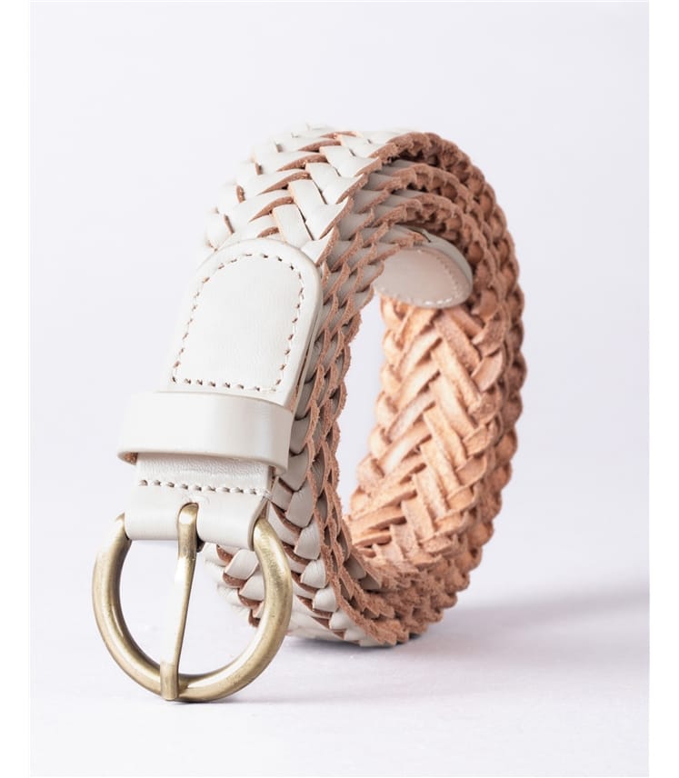 Waverton Leather Woven Belt