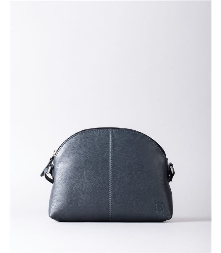 Elterwater Curved Leather Cross Body Bag