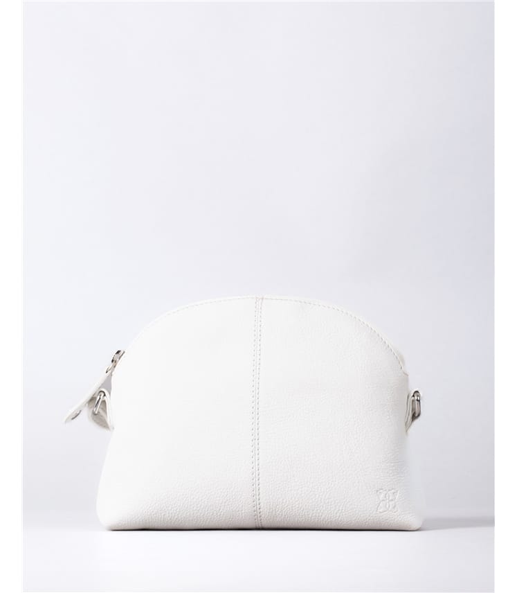 Elterwater Curved Leather Cross Body Bag