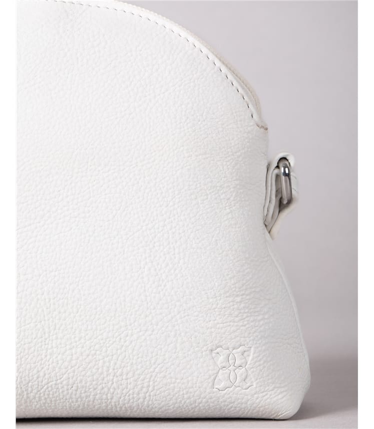 Elterwater Curved Leather Cross Body Bag