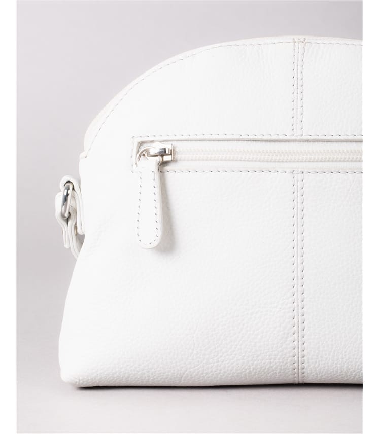 Elterwater Curved Leather Cross Body Bag