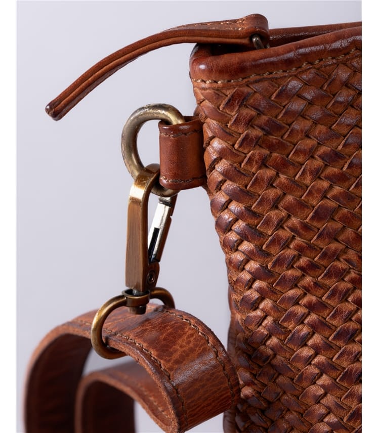 Wreay Leather Cross Body Bag