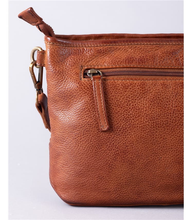 Wreay Leather Cross Body Bag
