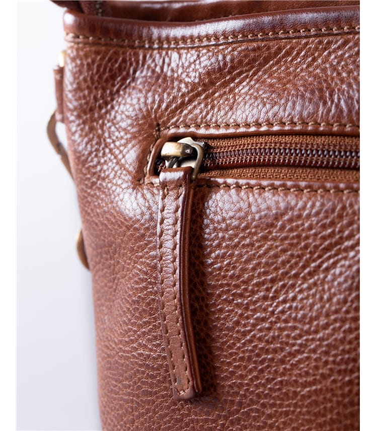 Wreay Leather Cross Body Bag