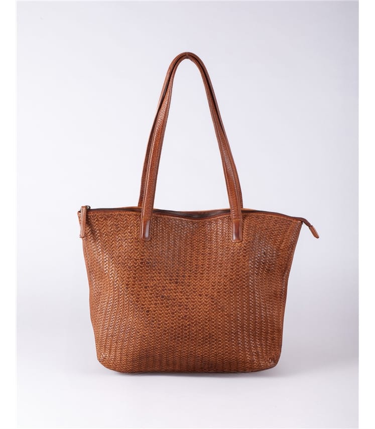 Wreay Leather Shopper Bag
