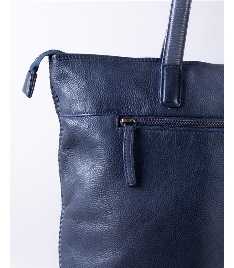 Wreay Leather Shopper Bag