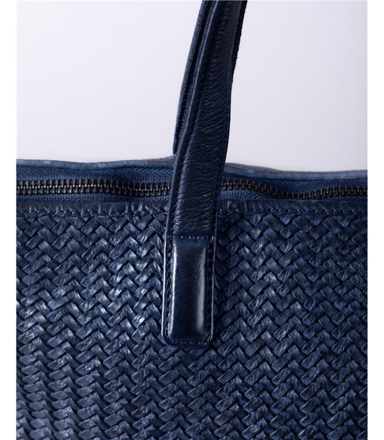 Wreay Leather Shopper Bag