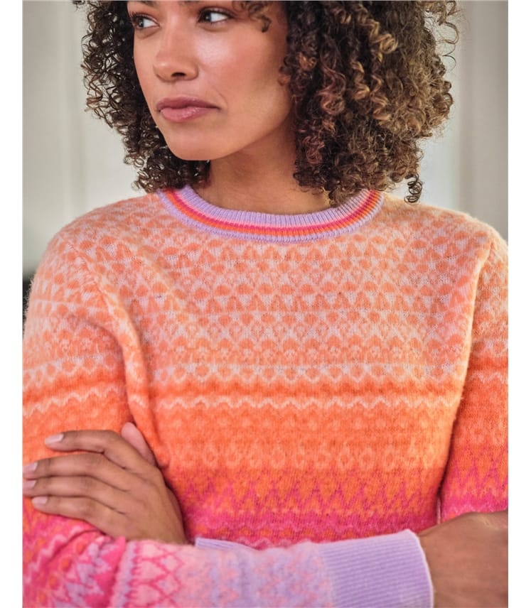 Ombre Fairisle Jumper
