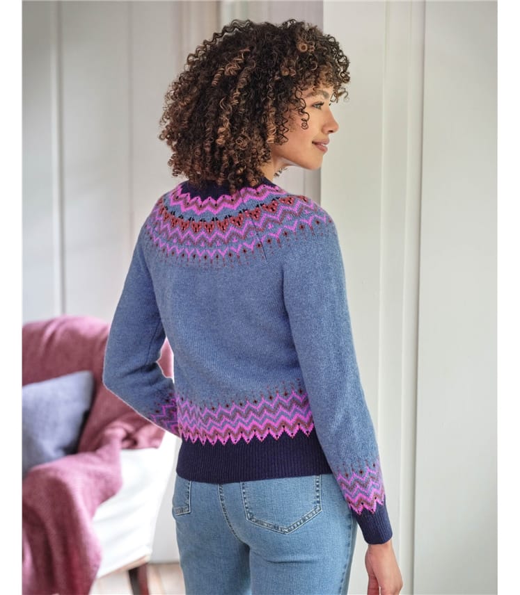 Nordic Fairisle Yoke Cardigan