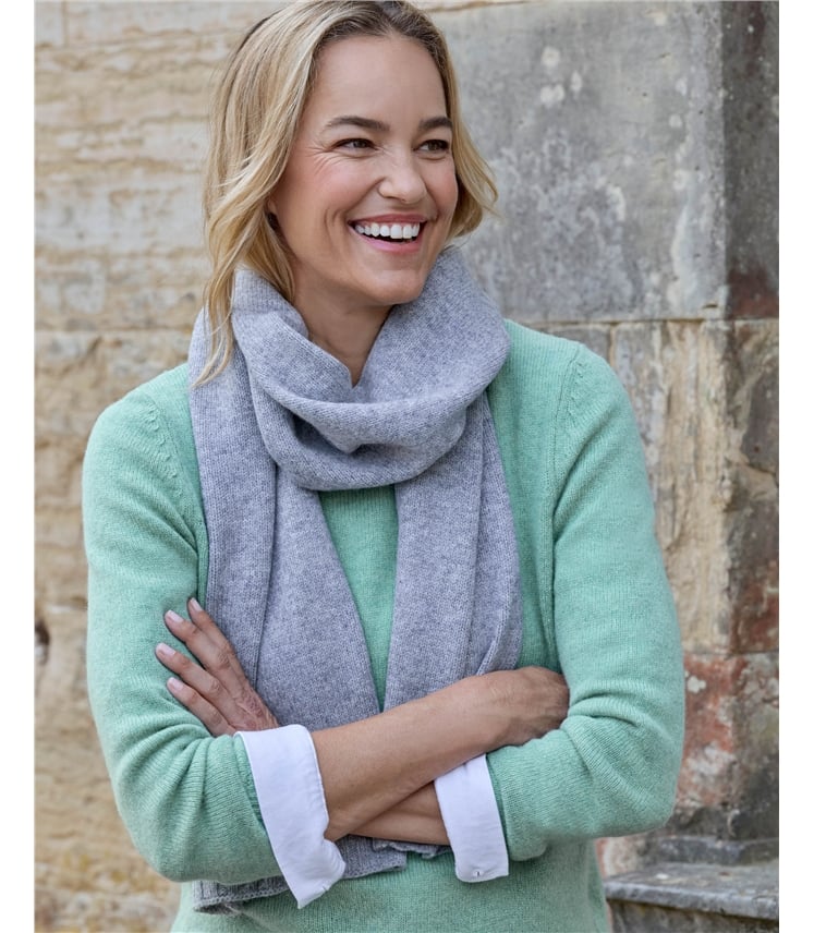 Écharpe essentielle - Femme - Laine d’agneau
