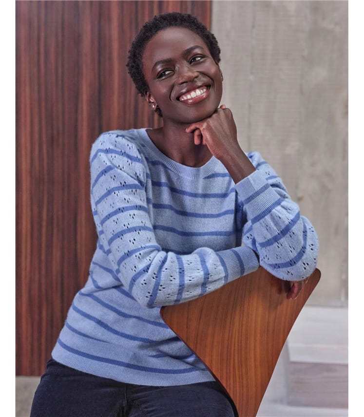 Fine Stripe Gassato Sweater 
