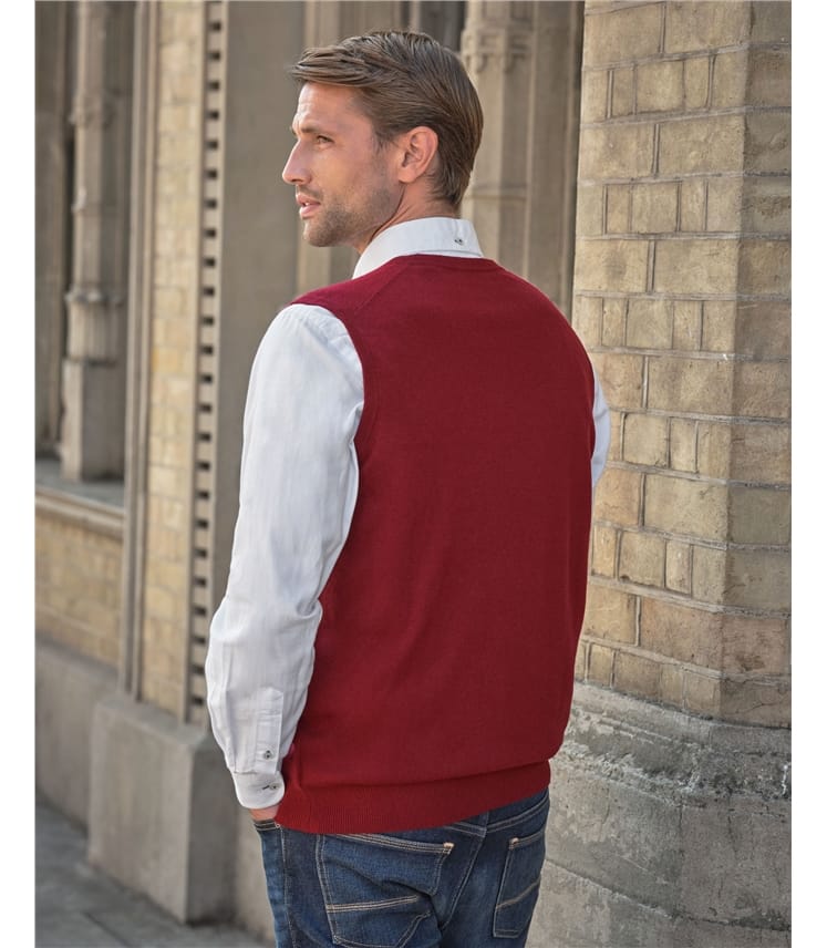 Mens Cashmere Vest