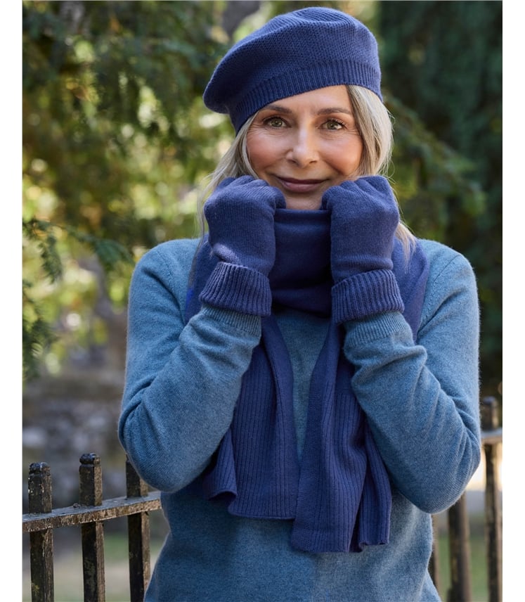 Cashmere Merino Beret