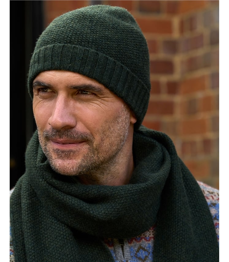 Bonnet en laine d'agneau essentiel pour hommes