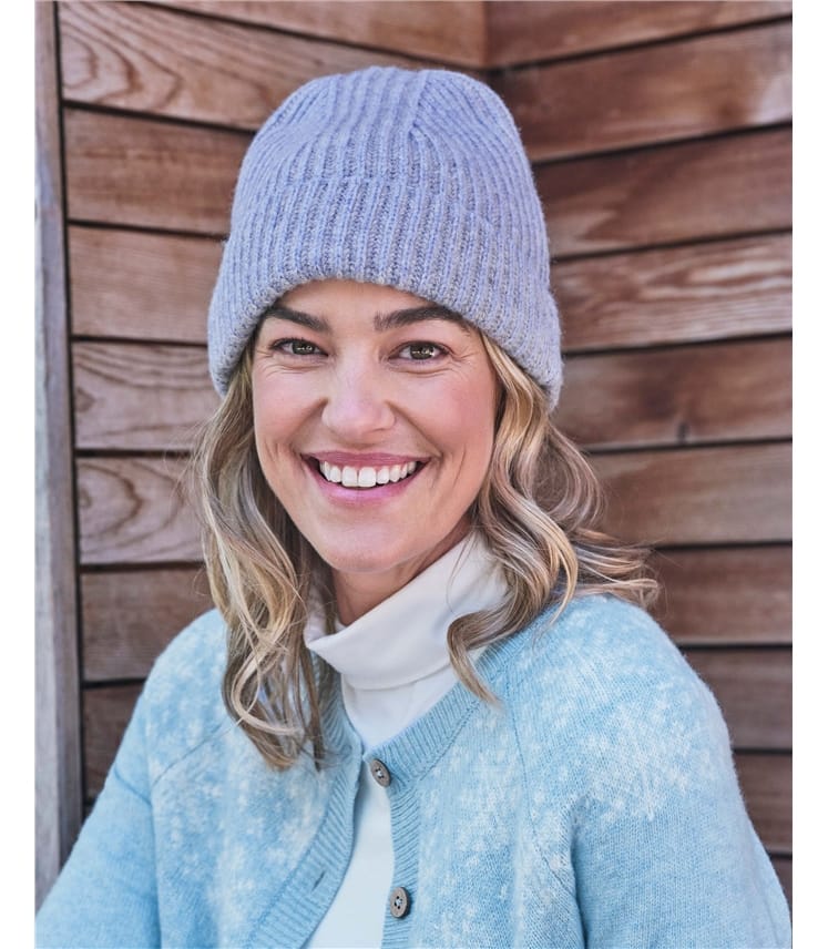 Ribbed Beanie Hat