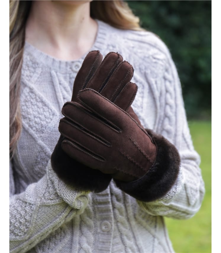 Classic Sheepskin Glove with Cuff