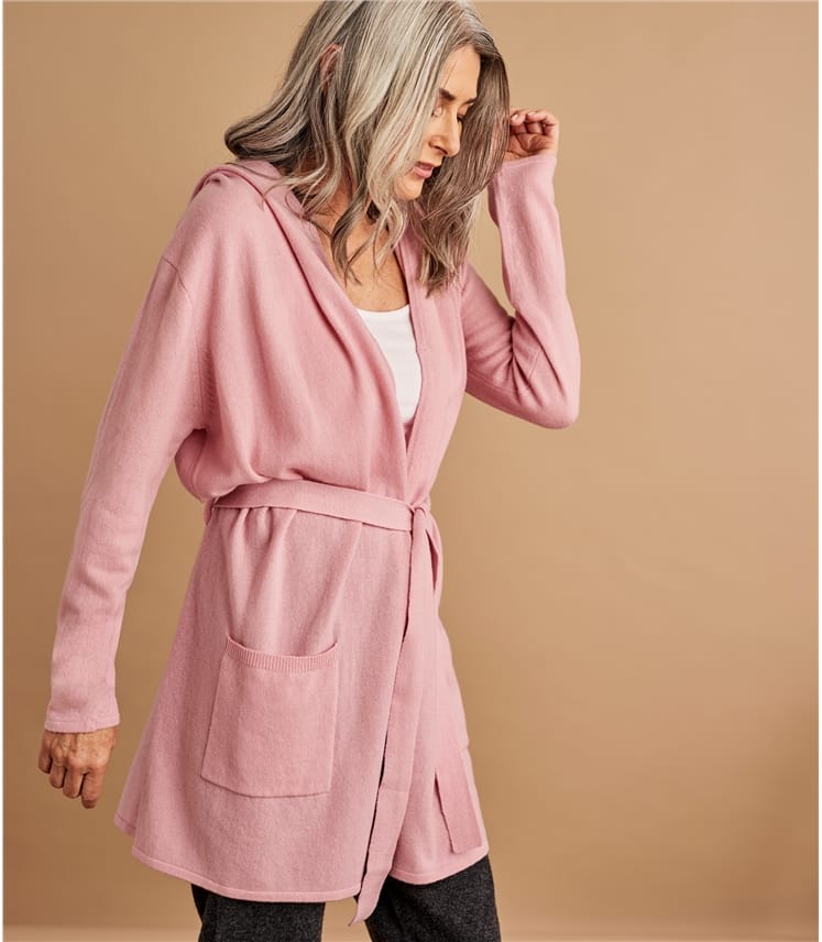 hooded dressing gown womens