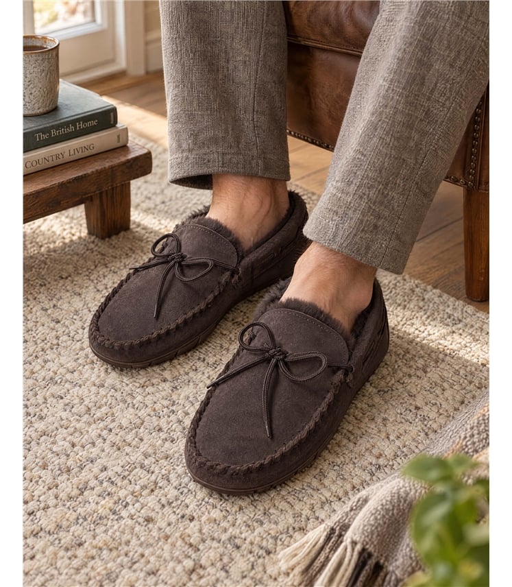 Mens Hard Sole Moccasin