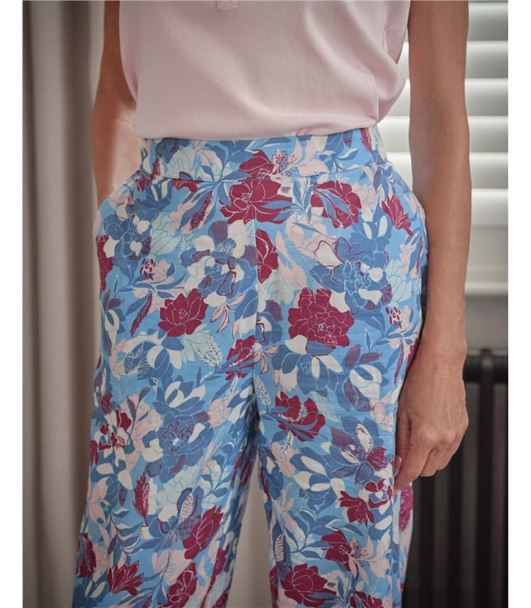 Bas de pyjama tissé