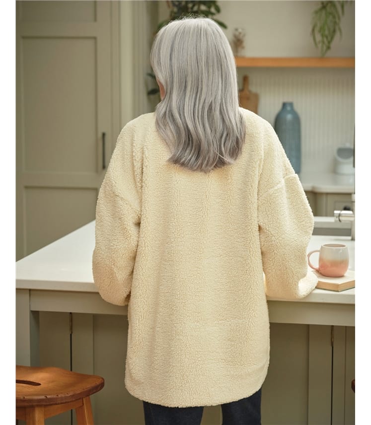 Super Soft Borg Cardigan