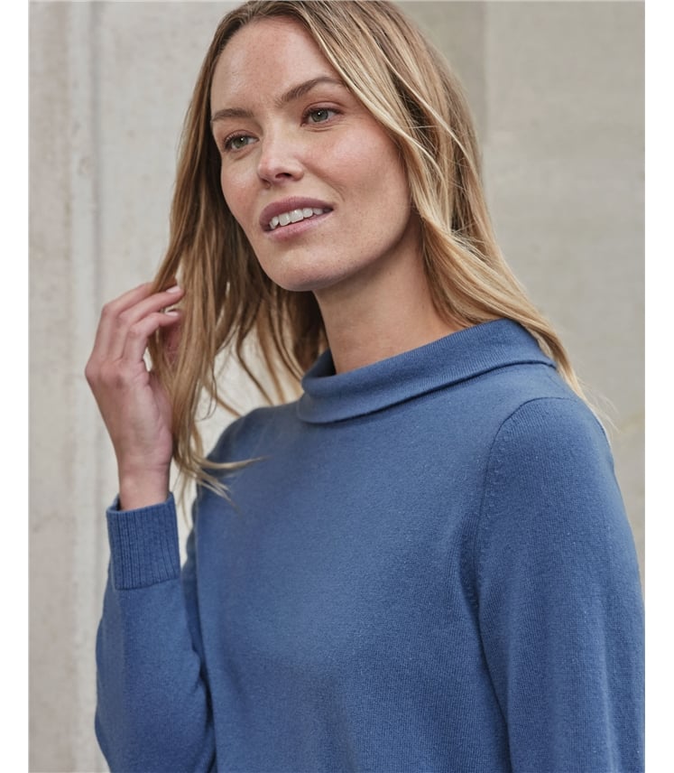 Cashmere Bardot Neck Jumper