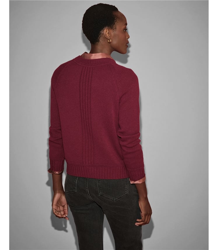 Cashmere Lofty Raglan Sleeve Sweater
