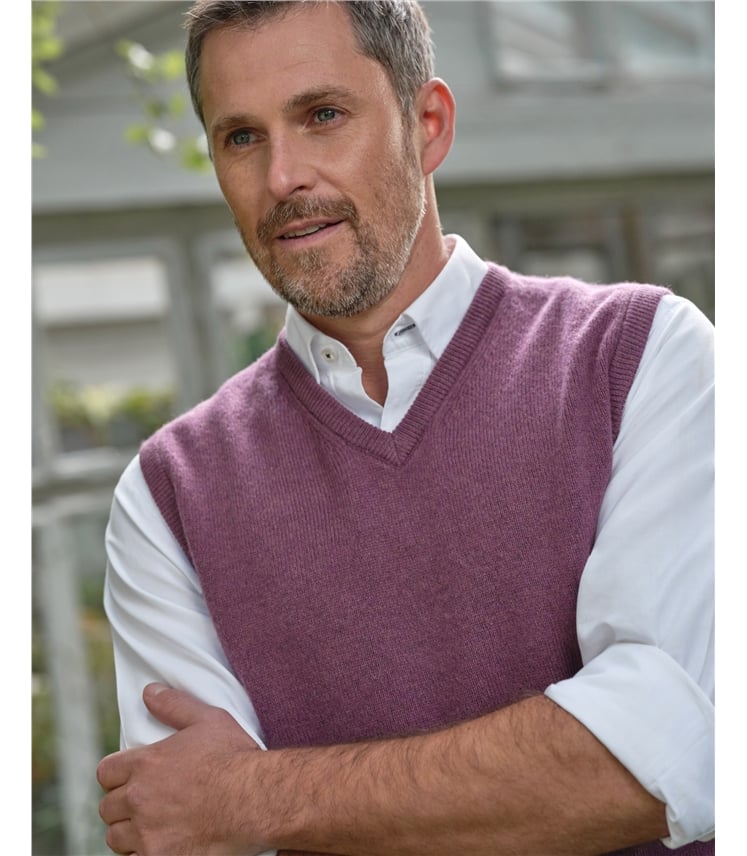 Pull sans manches - Homme - Laine d’agneau