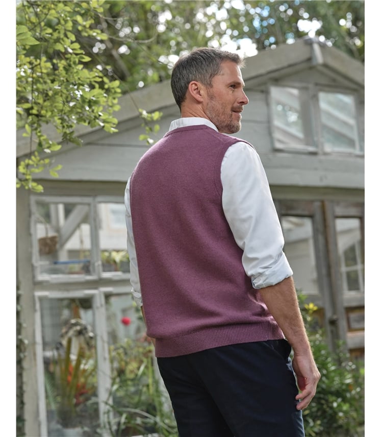 Pull sans manches - Homme - Laine d’agneau