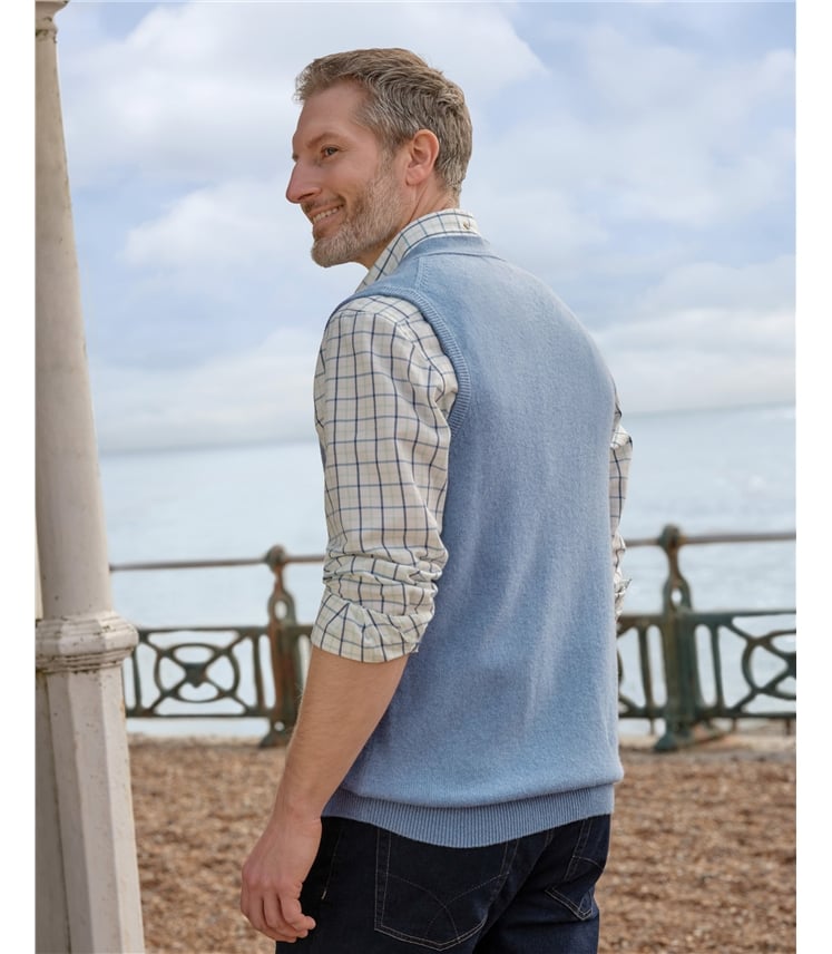 Gilet - Homme - Laine d’agneau certifiée 100% RWS