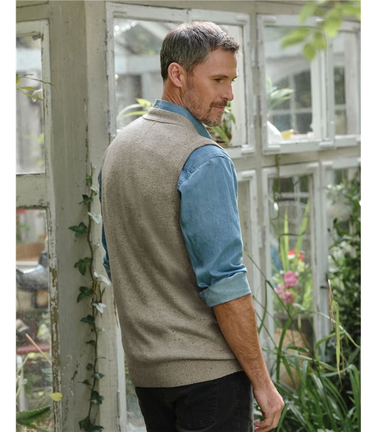 Gilet - Homme - Laine d’agneau certifiée 100% RWS