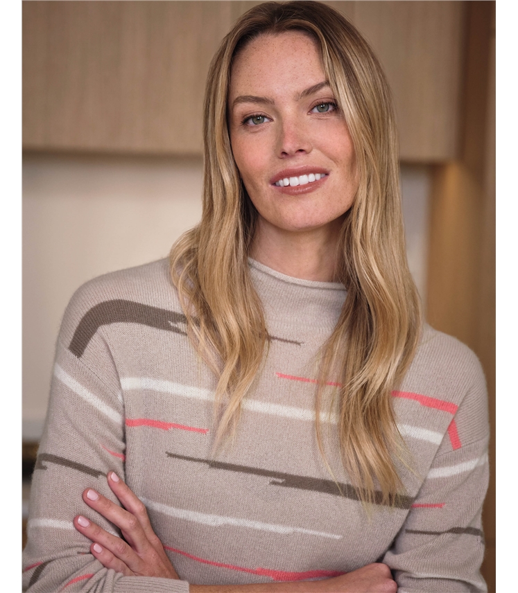 Gassato 1/2 Stripe Sweater