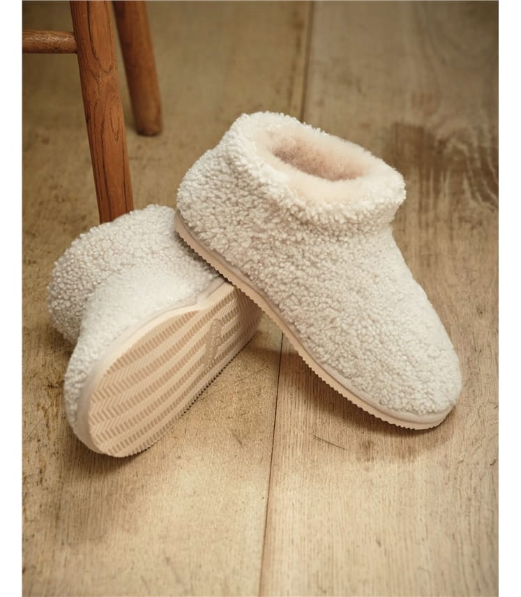 Womens Shearling Short Boot