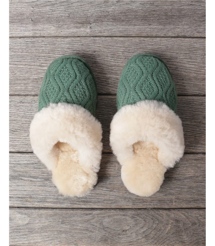 Womens Cable Mule