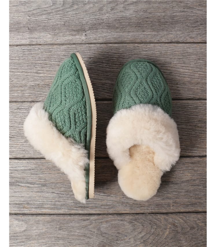 Womens Cable Mule