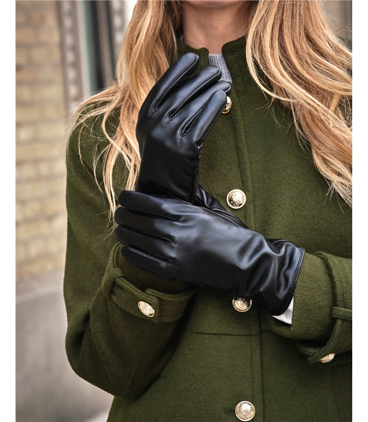 Cashmere Lined Leather Glove