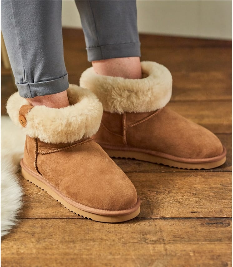 sheepskin slipper boots uk