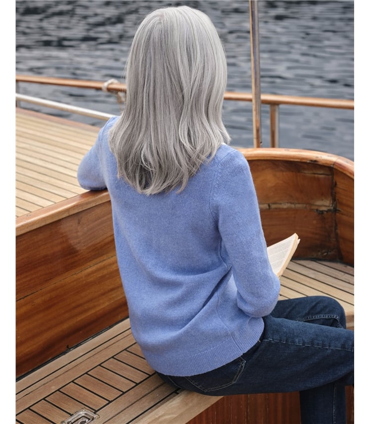 Rollkragenpullover aus Lammwolle für Damen