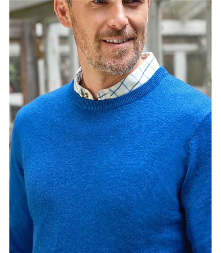 Cashmere Merino Crew Neck Jumper