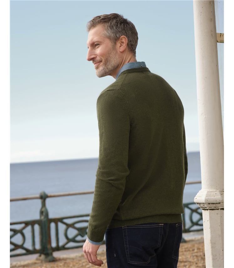 Cashmere Merino Crew Neck Jumper