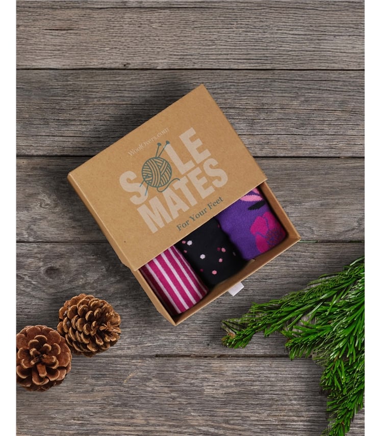 Womens Gift Boxed Bamboo Socks