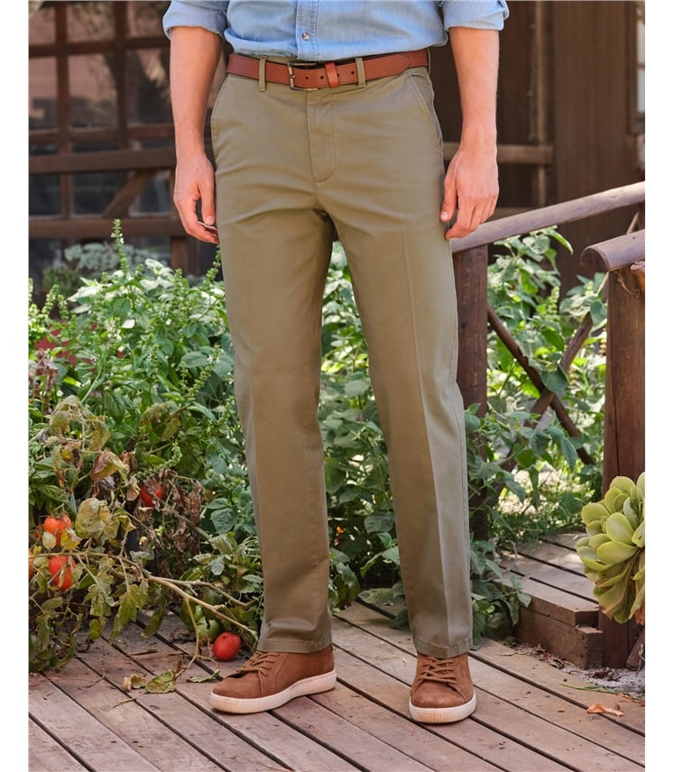 Leo Cotton Stretch Chino