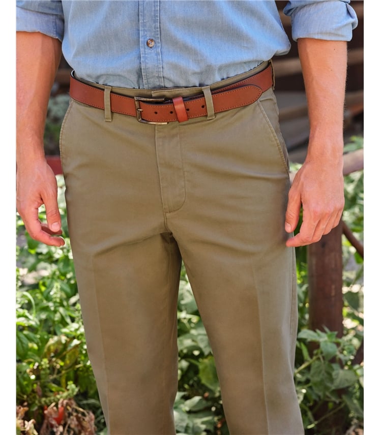 Leo Cotton Stretch Chino