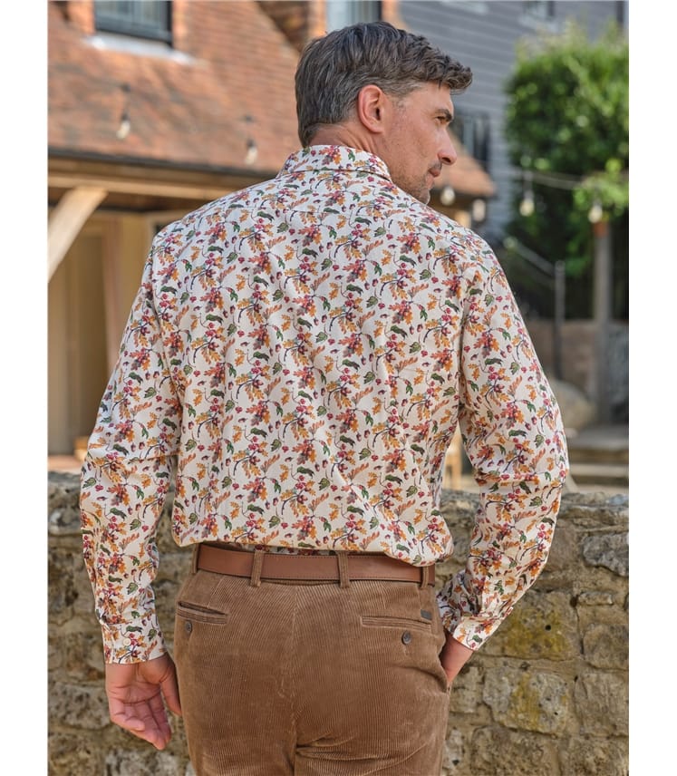 Printed Long Sleeve Shirt