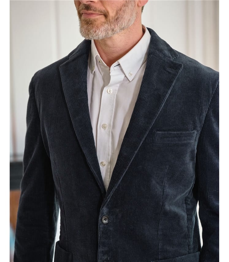 Washed Corduroy Casual Jacket