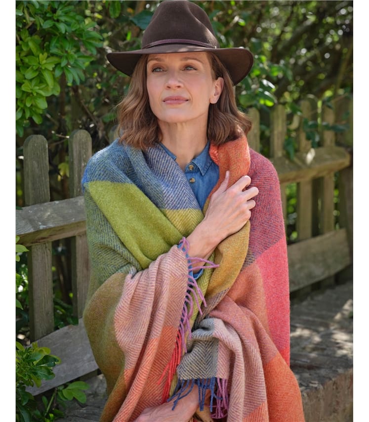 Sunset Pure Wool Throw